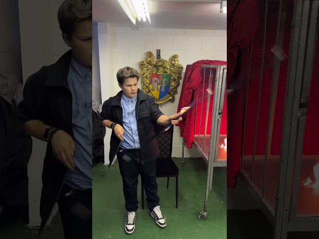 Ryland performing Harry Potter spells in real life 🔥🔥🔥