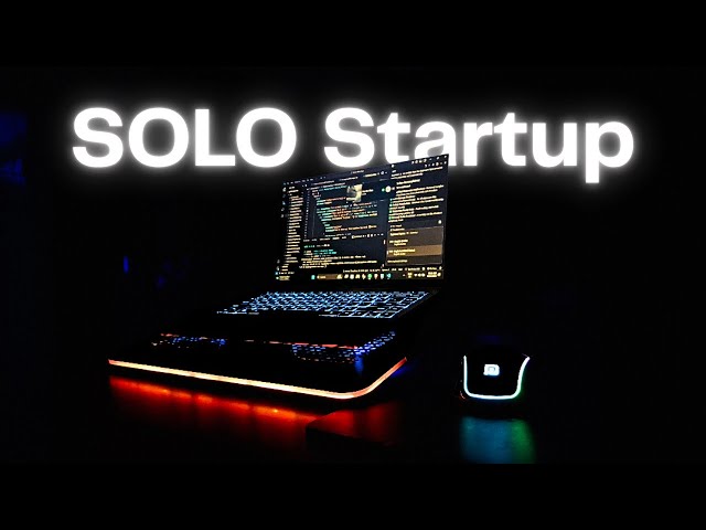 Late Night Coding After My Startup Launch 🚀 (realistic coding vlog)