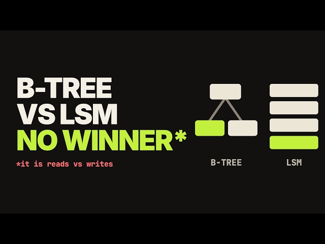 Storage Engines Explained — B-tree vs LSM Trees