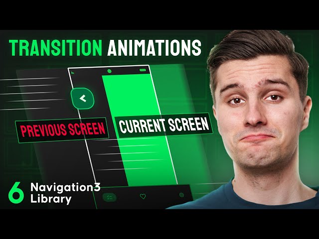Screen Transition Animations With Navigation3 (CMP & Native Android)