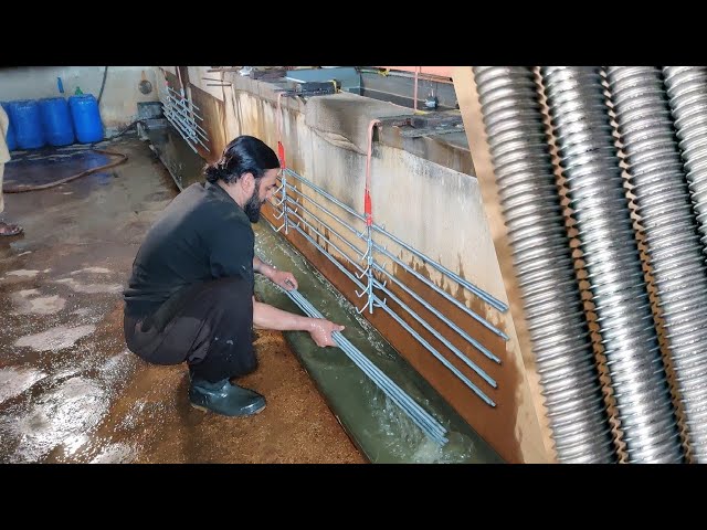 Full Threaded Rod Manufacturing Process in local factory | full satisfying manufacturing process