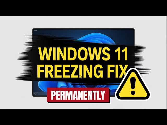 Windows 11 Keeps Freezing Randomly Fix It Permanently