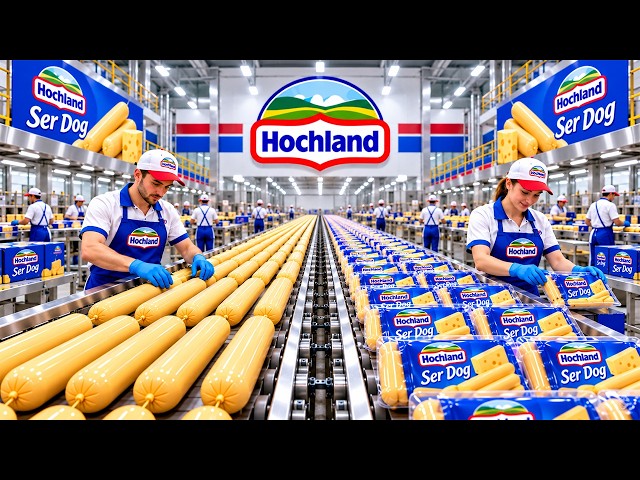This Sausage Is Made Entirely From Cheese | Inside the Factory