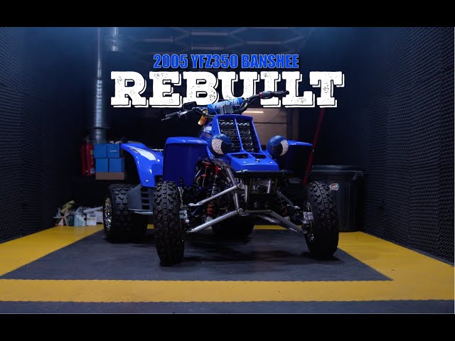2005 Yamaha YFZ350 Banshee - Rebuilt | Workshop Breakdown