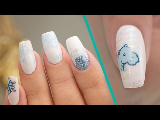 Christmas Stamping Nail Art