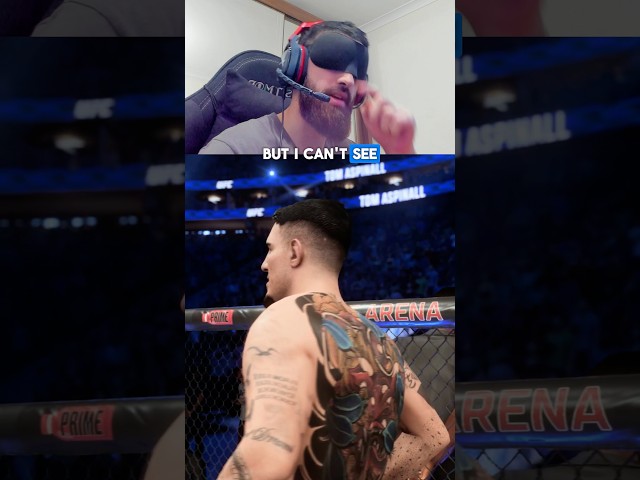 Win With Tom Aspinall But I Can’t See #ufc #ufc5 #gaming