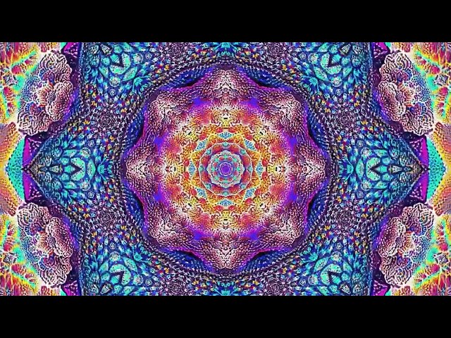 Visual Meditation Music, 8 Hours of Relaxing Kaleidoscope Visions, Visual Relaxation