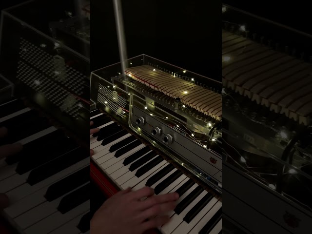 The FIRST acrylic Wurlitzer build—full video out now! #wurlitzer #electricpiano #shorts