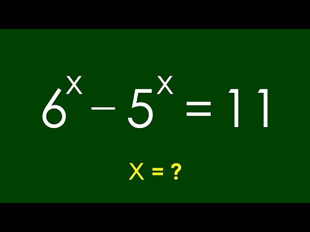 A Nice Algebra Problem | Math Olympiad x=?