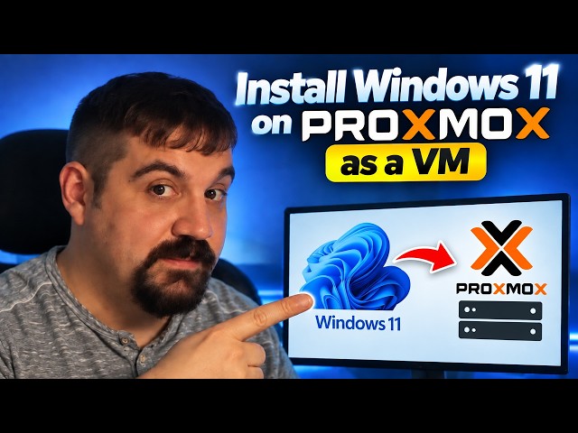 How to Install Windows 11 as a VM on Proxmox (Step by Step)