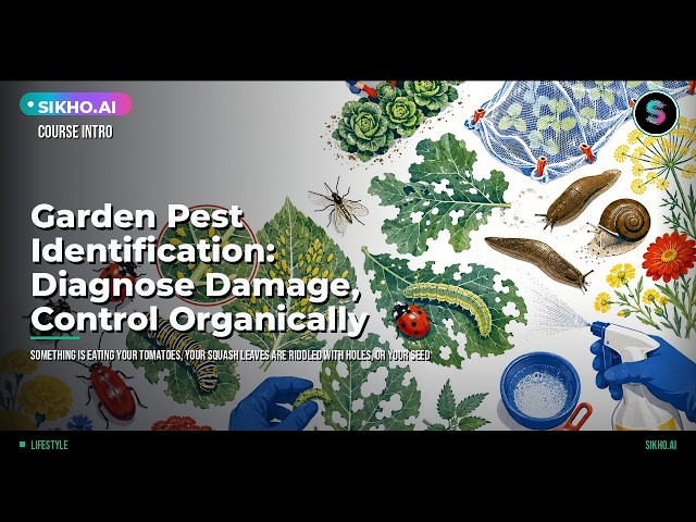 Garden Pest Identification: Diagnose Damage & Control Organically | Sikho.ai