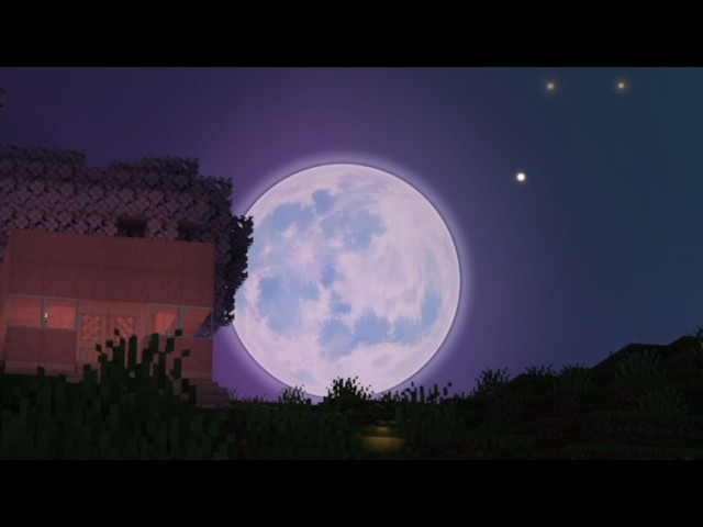 The Beauty of Minecraft - Aurora #minecraft #gaming #shaders #soothingsounds #beautiful