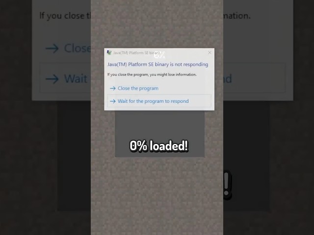 Instantly Crash ANY Minecraft World!