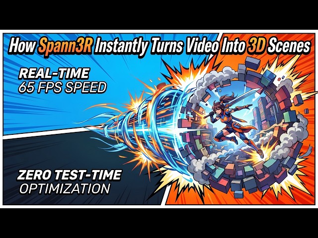 How Spann3R Instantly Turns Video Into 3D Scenes
