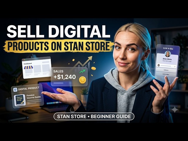 Make Passive Income Selling Digital Products on Stan Store (Step-by-Step)