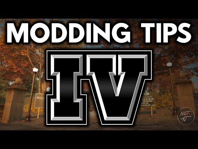 Tips for Modding GTA 4