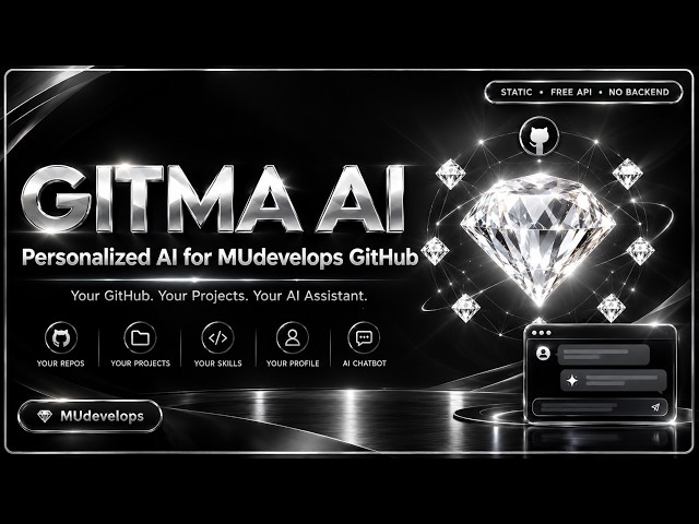GITMA AI: I Built an AI Assistant for My GitHub (Free, No Backend)