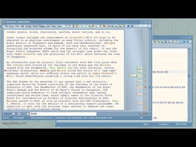 Indexing Person Names with TExtract
