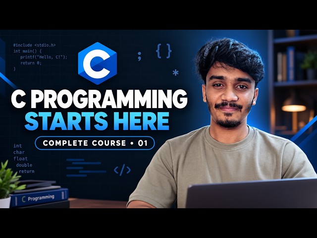 Say "Hello" to Programming | Complete C Programming Course #1 |  Soroj Molla