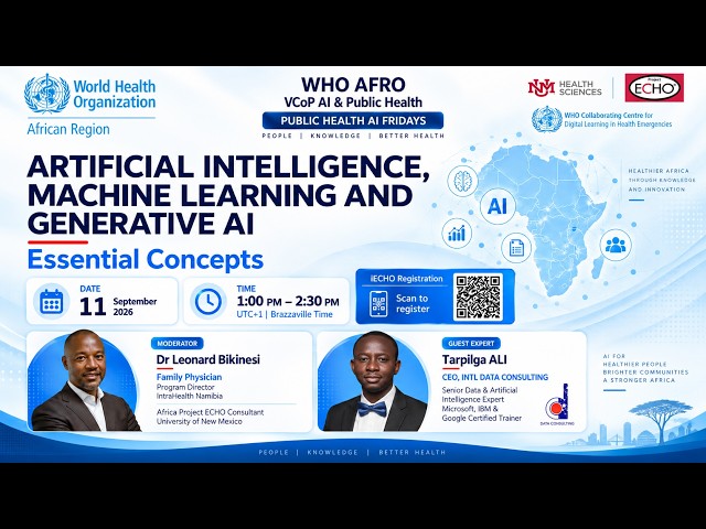 Artificial Intelligence, Machine Learning and Generative AI: Essential Concepts