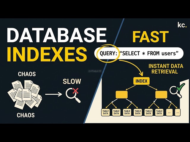 How Database Indexes Actually Work (Your Query Is Lost, Not Slow) #systemdesign