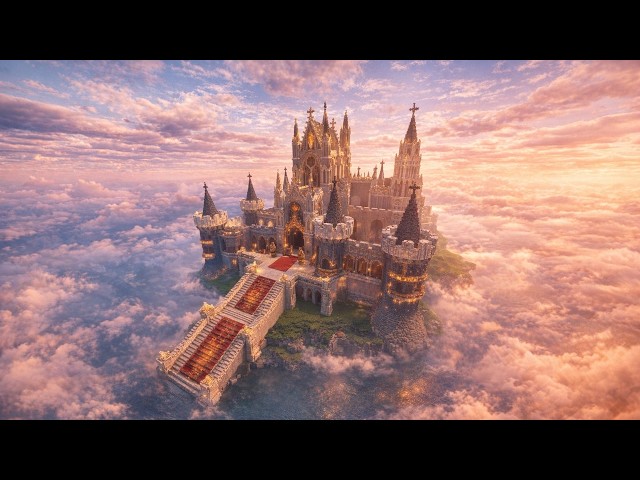 Heaven's Fortress | 600 hours Minecraft Timelapse