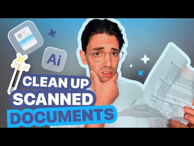 How to Remove Shadows from Scanned Document - No Photoshop Required
