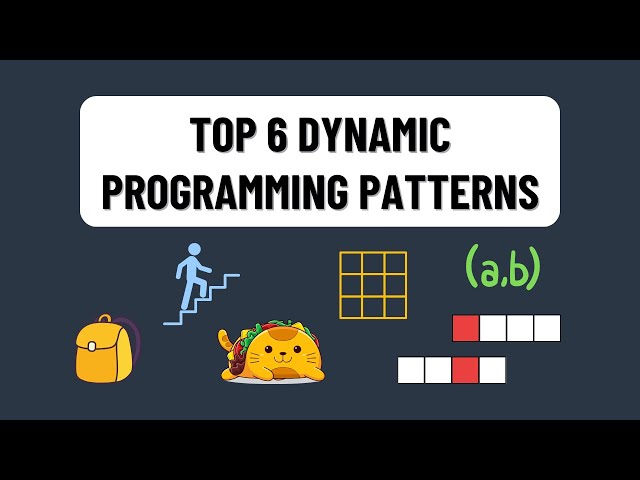 Top 6 Dynamic Programming Patterns You NEED To Know For Coding Interviews