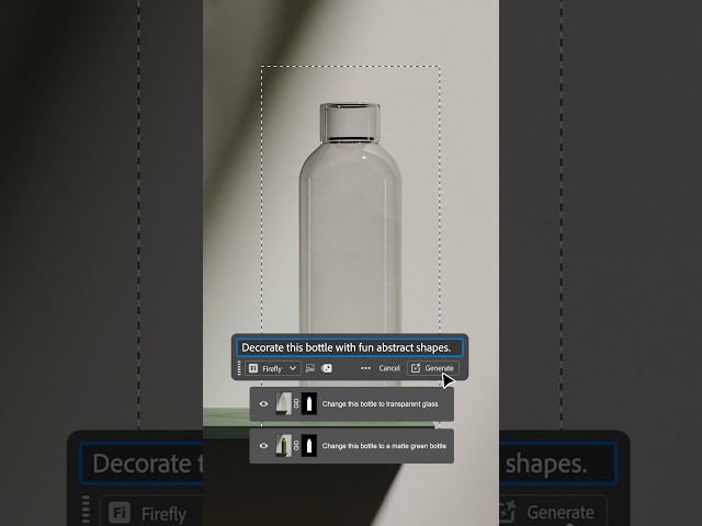 Introducing Instruct Edit with Masks in Photoshop #shorts
