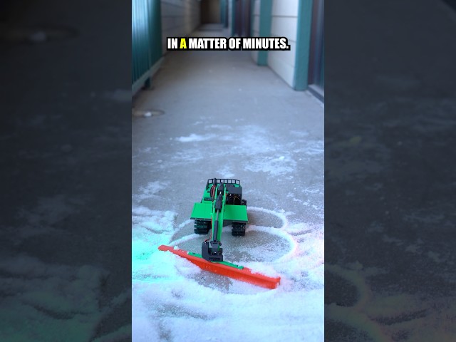 3D Printed RC Excavator Brush #3dprinting #rc