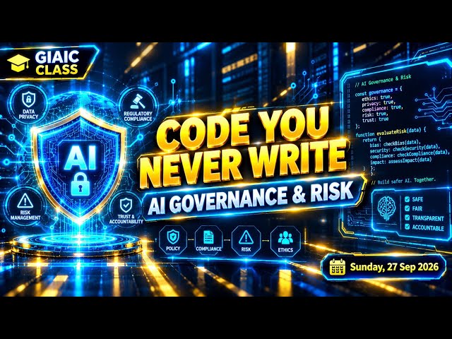 AI Governance & Code You Never Write | Sir Qasim & Sir Hamza Ali (27 Sep 2026)