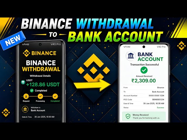 Binance Withdrawal To Bank Account | How To Withdraw Money From Binance | Binance Usdt To Inr