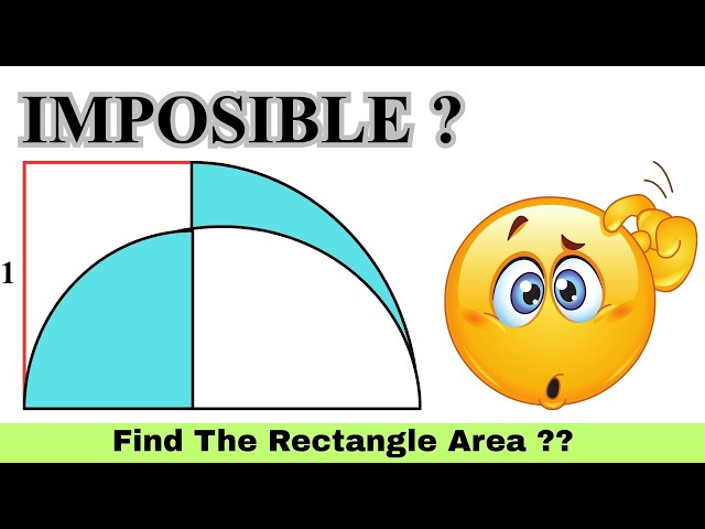 Most People Get This Wrong | Geometry Problem with a Brilliant Trick