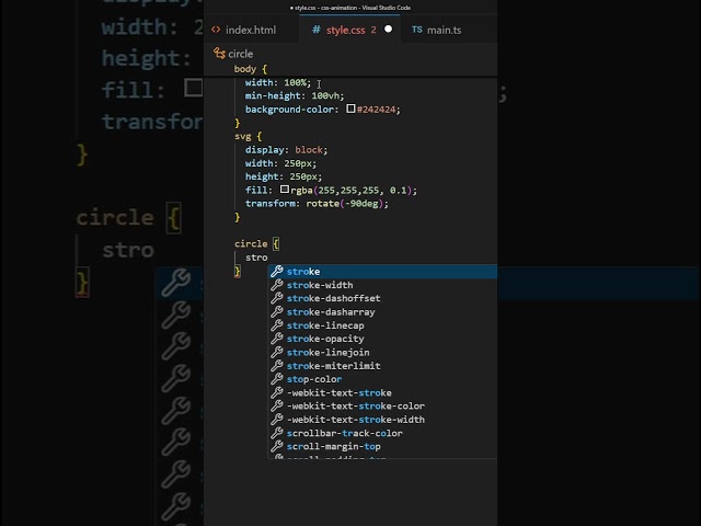 Как создать красивый круговой прогресс-бар за минуту #css #shorts