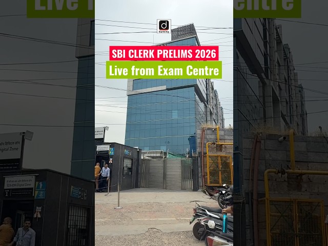 Live from Exam Centre 🔴 SBI Clerk Exam Analysis 2026 #sbiclerk #examanalysis #drishtibanking