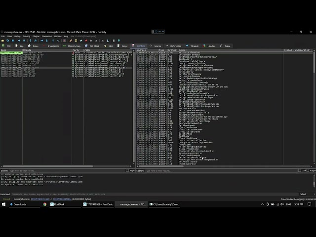 Modifying a 64-Bit Program with x64dbg and Custom Assembly