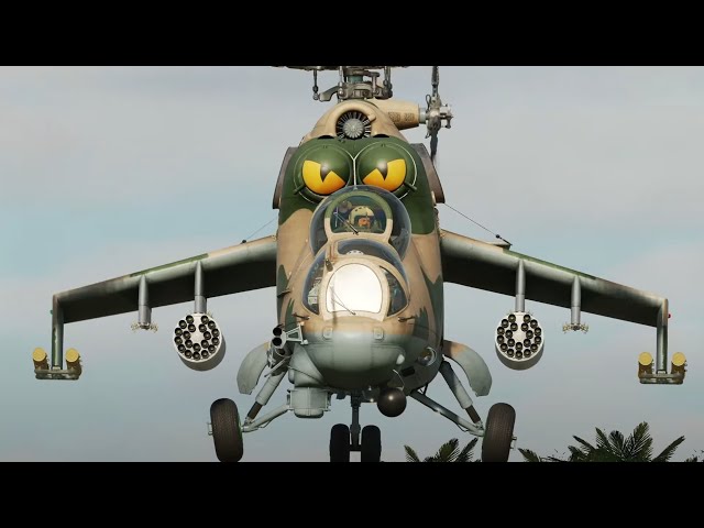 DCS Mi-24P Cold Start Tutorial