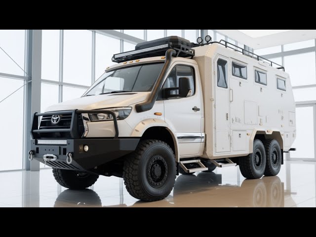2026 Toyota Sprinter 6x6 Luxury Motorhome – Ultimate Road Palace