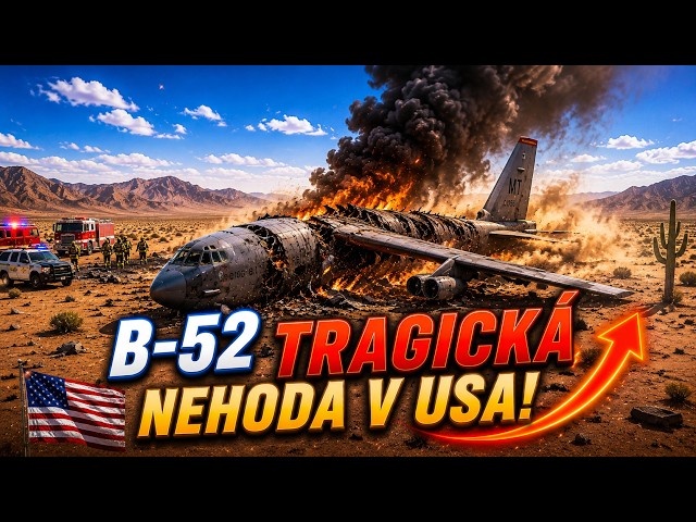 💥 B-52 po 70 letech služby havaroval! Co se stalo? 😱