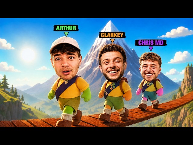 ChrisMD & George Clarkey Ragebaiting Me on Peak for 49 Minutes
