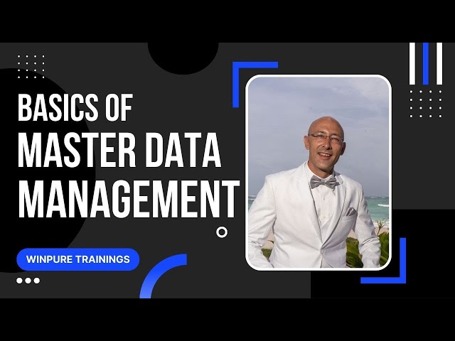 Basics of Master Data Management - Part 1️⃣