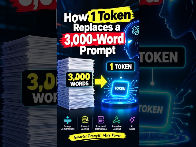 This 1 Token Replaces 3,000 Words of AI Prompts 🤯#promptengineering #tokenmetrics