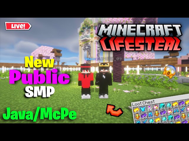 💥 New Best Free Public Lifesteal SMP Minecraft 😱 | Java & Cracked | All Versions | Free To Join