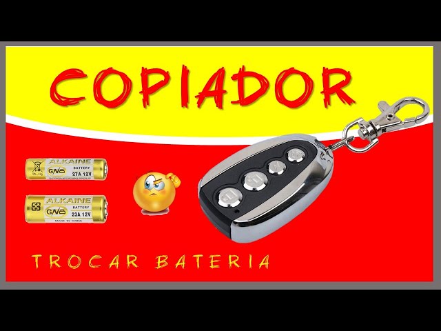 How to Replace the Battery in a 4-Button Chinese Red LED Cloning Remote Control