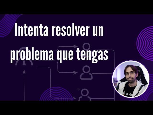 Intenta resolver un problema con AI