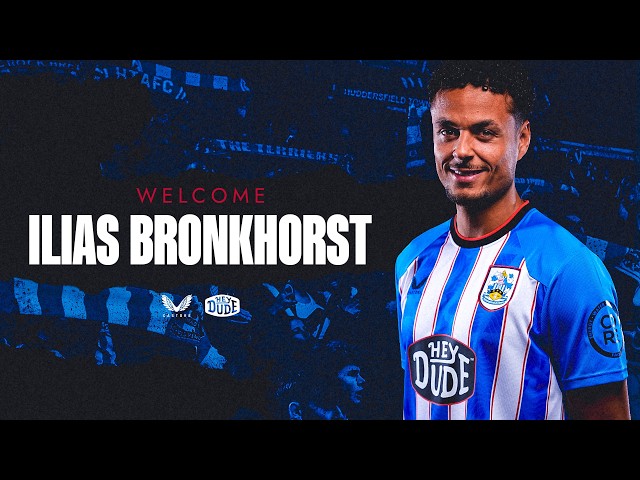 PLAYER INTERVIEW | Ilias Bronkhorst joins Town!