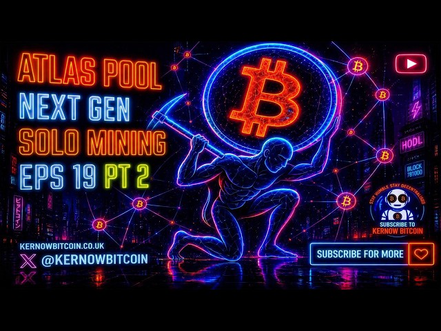 🌍ATLAS POOL Part 2 What Is It & Why You Should Care; Solo Mining on Enterprise Grade Infrastructure🔥