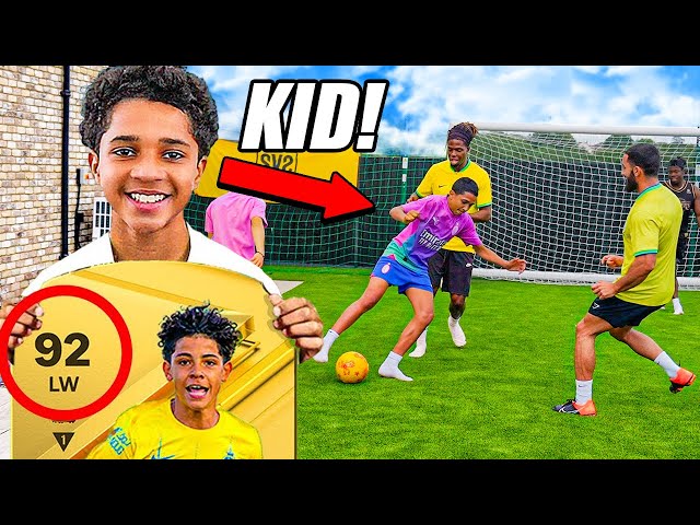 Who Is The Best FOOTBALLER On YouTube vs. KID RONALDO!