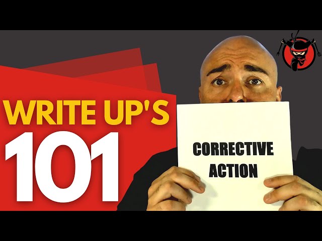 How to Write Up an Employee