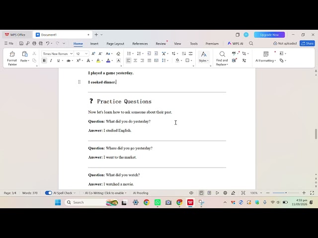 English Speaking Lesson 4 | Questions & Answers | Learn English